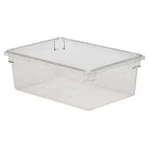 Cambro 4 ea. - CamWear 18" X 26" X 9" Clear Food Box 13 Gal. - 18269CW135