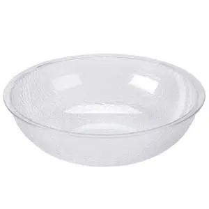 Cambro 12 ea. - CamWear 12" Round Pebbled Salad Bowl - PSB12176