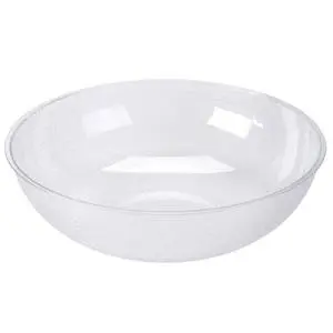 Cambro 4 ea. - CamWear 23" Round Pebbled Salad Bowl - PSB23176