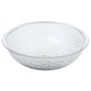 Cambro 12 ea. - CamWear 6" Round Pebbled Salad Bowl - PSB6176