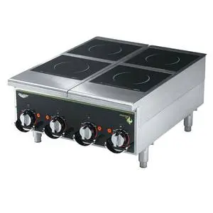 Vollrath Cayenne Heavy Duty Induction Hot Plates, Four-Hob Manual - 924HIMC