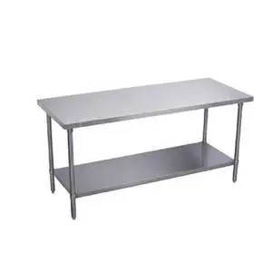 Elkay Foodservice 120" x 30" All Stainless Work Table 16/400 with Undershelf - BWT30S120-STSX
