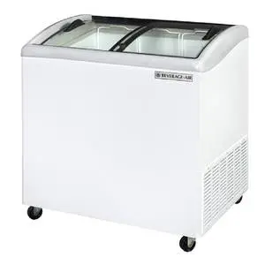 Beverage Air 5.7 CuFt 34" Slanted-Top Novelty Case Display Freezer - NC34HC-1-W