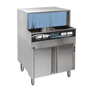24" Automatic Rotary Undercounter All Stainless Glass Washer