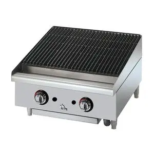 Star-Max Countertop 24in Radiant Gas Charbroiler - 6124RCBF