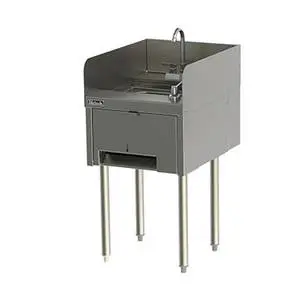 18" Stainless Underbar Hand Sink Unit w/ Towel Dispenser