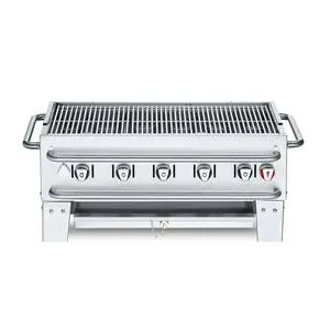 36in Stainless Steel Portable LP Stacking Outdoor Grill