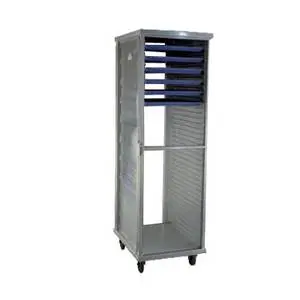 Full Height Mobile Open Pan Rack Holds (40) 18"x26" Pans