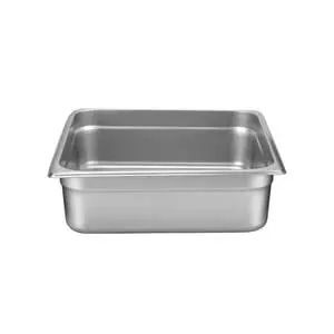 1/4 Size 2 1/2 Deep 24 Gauge Anti Jam Pan,Stainless Steel STPA3142