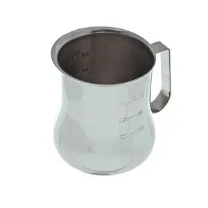 Update International 1ea 40oz Espresso Milk Frothing Pitcher w/ Measuring Scale - EPB-40M