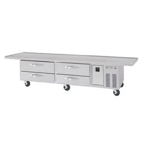 108in Four Drawer Refrigerated Chef Base Equipment Stand