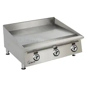 Star Ultra-Max Countertop 36in Manual Control Gas Griddle - 836MA