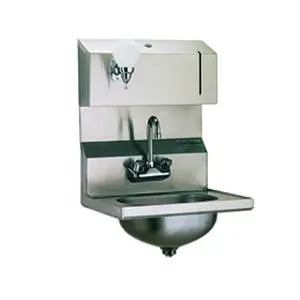 Eagle Group SS Wall Mount Hand Sink Faucet Towel & Soap Dispenser - HSA-10-FDP-1X