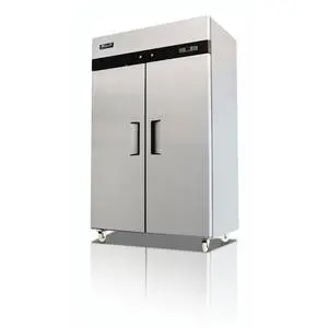 49Cu.ft SS Reach In Refrigerator Double Solid Doors
