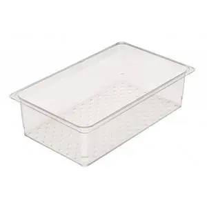 Cambro Colander Food Pan Drain Tray 18in x 26in x 6in - 1826CLRCW135