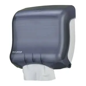 San Jamar Black Multi-Fold Paper Towel Dispenser - T1750TBK