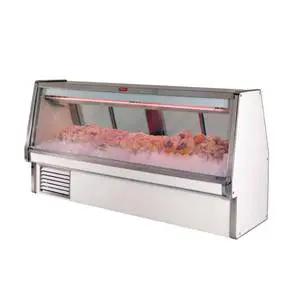 148.5" Double Duty Refrigerated Fish/Poultry Display Case