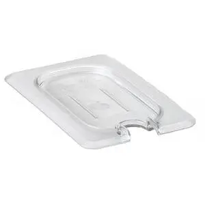 Cambro Camwear 1/9 Size Notched Food Pan Cover - 90CWCN135