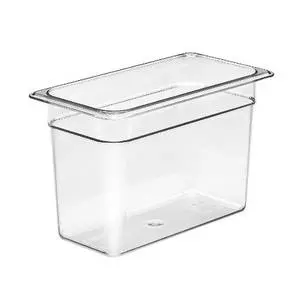 Cambro Camwear 1/3 Size 8in Deep Polycarbonate Food Pan - 38CW135