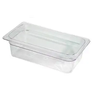 Cambro Camwear 1/3 Size 4in Deep Polycarbonate Food Pan - 34CW135