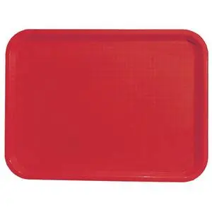 Update International 12" x 16" Red Fast Food Tray - FFT-1216RD