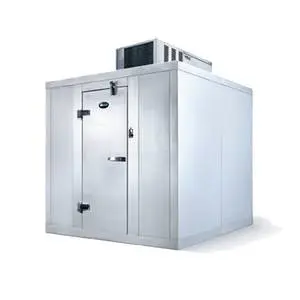 Amerikooler 6'x10' Indoor Self Contained Walk In Freezer with Floor - QF061077**FBSM