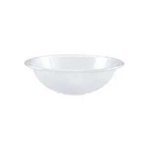 12" Salad Bowl Round Plastic White NSF