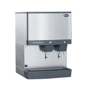 Symphony Plus Ice & Water Lever Dispenser 110lb Storage Cap.