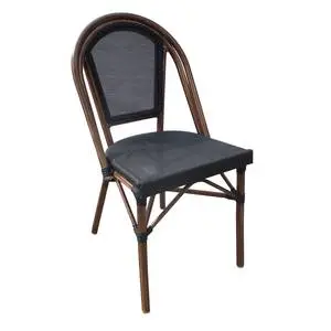 Plantation Prestige Antigua Stackable Side Chair Cappuccino Finish - 2130700-0480