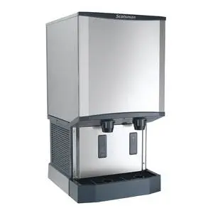 Scotsman 500lb Meridian Ice Maker Dispenser Wall Mount 40lb Bin Cap. - HID540AW-1