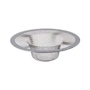 Thunder Group Stainless Steel Extra Fine Mesh Lining Sink Strainer Large - SLSN001