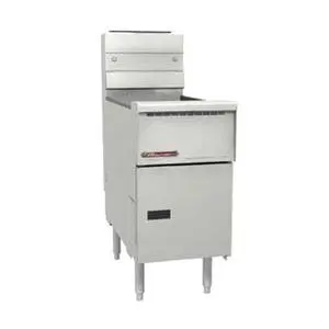 Southbend 70-90lb Mid-Tier 140,000 btu Gas Fryer w/ 9" Adjustable Legs - SB18