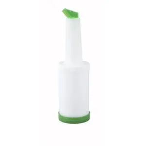 Winco 2qt Green Bar Drink Mix Pourer - PPB-2G