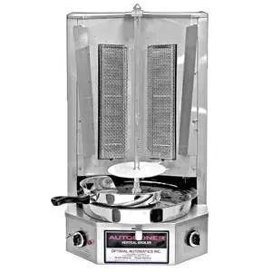 Optimal Automatics Autodoner 25 LB. Capacity Gas Vertical Broiler & Rotisserie - G200