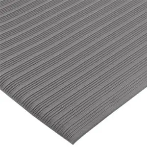 3ft x 60ft Sponge Floor Runner 3/8" Thick Vinyl Grey