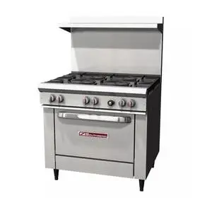 Southbend 36" (6) Burner LP Gas Restaurant Range w/ Standard Oven - S36D(LP GAS)