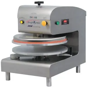 DoughXpress 18" Electro-Mechanical Automatic Pizza Dough Press 120V - DXE-SS-120