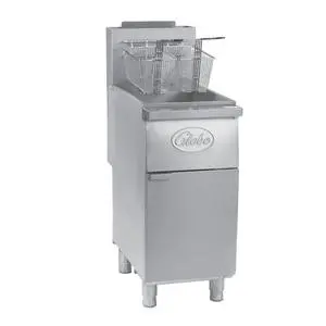 35lb LP Gas Floor Model Fryer 90,000 BTU