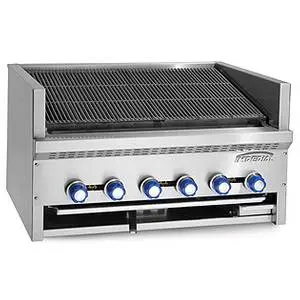 Steakhouse 5 burner 30" Countertop Charbroiler Gas