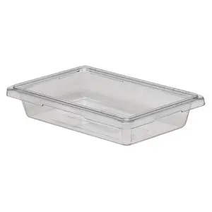 Cambro Camwear 12x18x3-1/2 1.75 Gallon Food Storage Container - 12183CW135