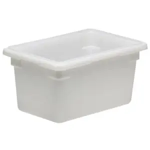 Cambro 4.75 Gallon 12x18x9 Polyethylene Food Storage Container - 12189P148