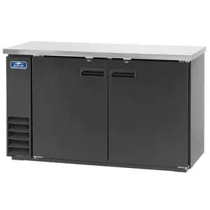 Arctic Air 60" 2 Solid Door Back Bar Cooler - ABB60