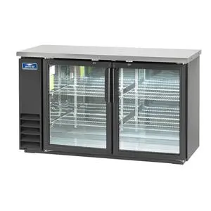 Arctic Air 60" 2 Glass Door Back Bar Cooler - ABB60G