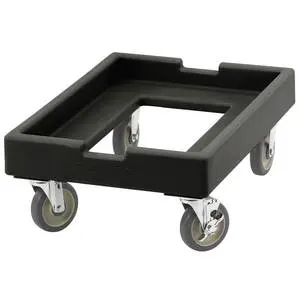 Cambro 27"x19" Black Camdolly Dolly Dough Box 10" Height - CD1826PDB110