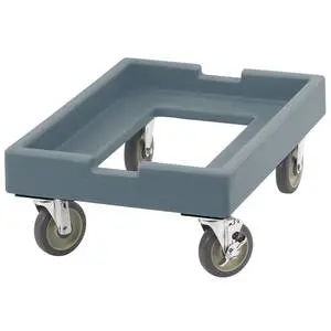 Cambro 27"x19" Slate Blue Camdolly Dolly Dough Box 10" Height - CD1826PDB401