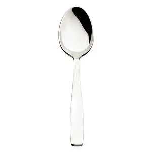 Browne Foodservice 7.25" Stainless Steel Modena Dessert Spoon - 1 dz - 503002