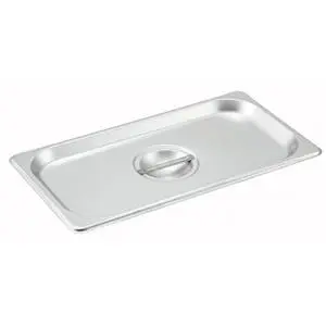 1/9 Size Stainless Steel Solid Steam Table Pan Cover