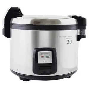 Aroma ARC-1033E 60-Cup Commerical Electronic Rice Cooker, White