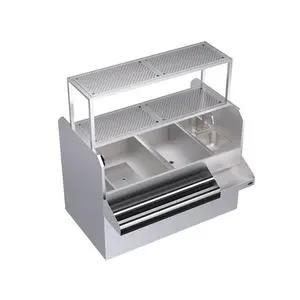 Krowne Royal Series 36"W Underbar Pass-thru IceBin/Cocktail Station - KRPT-60LP-10