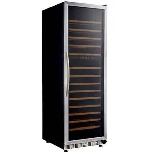 Eurodib Dual Temperature Zone Urban Style Wine Cabinet w/ LED Lights - USF168D